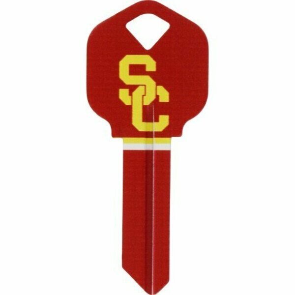 University of Southern California Painted Key House/Office Universal Key Blank Single, 6PK, Hillman, Mfr#: 89226